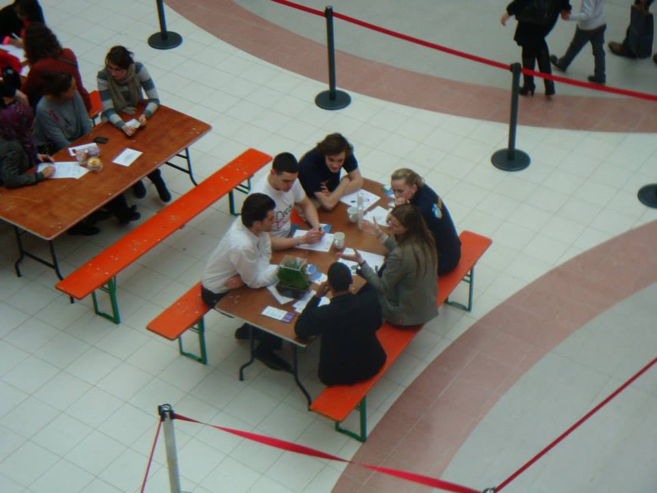 Tarptautinė mokinių mokomųjų bendrovių mugė Antverpene